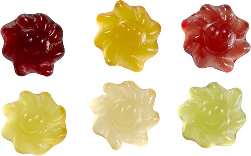 Fruchtgummi STANDARD 15 g, im konventionellen Tütchen