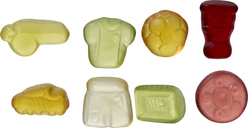 Fruchtgummi STANDARD 15 g, im konventionellen Tütchen