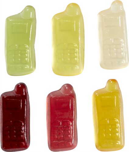 Fruchtgummi STANDARD 15 g, im konventionellen Tütchen