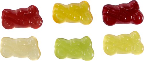 Fruchtgummi STANDARD 20 g, im konventionellen Tütchen