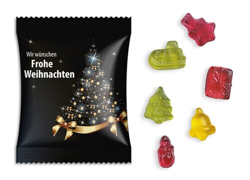 Fruchtgummi Weihnachtsedition