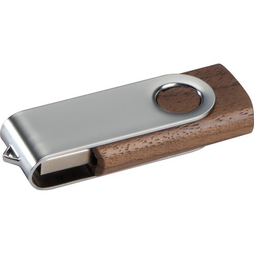 USB Stick Twist mit Holzkörper dunkel 8GB