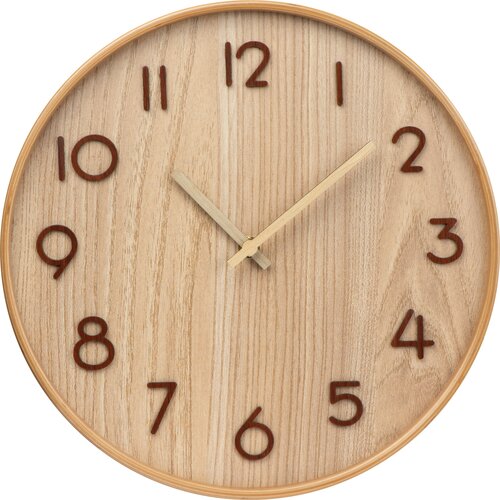 Wanduhr aus Holz