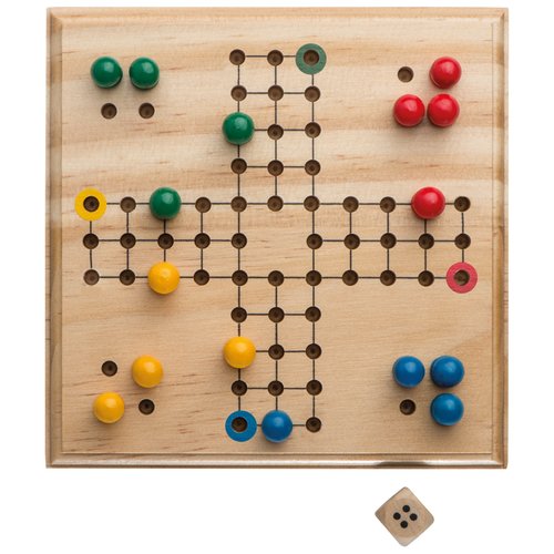 LUDO Spiel aus Holz