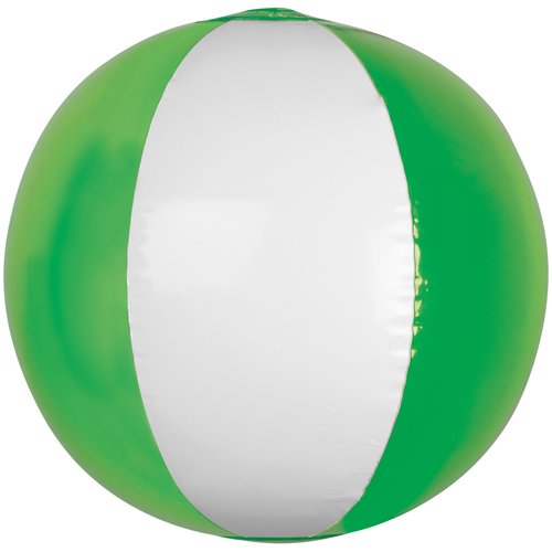 Strandball bicolour farbig/transparent