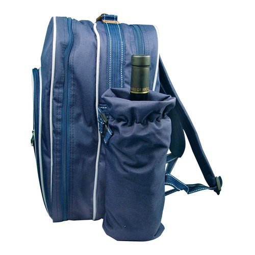 Picknickrucksack aus Polyester für 4 Personen