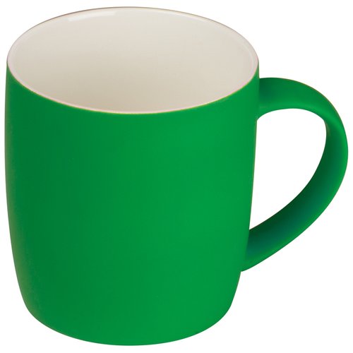 Tasse aus Porzellan, außen gummiert, 300ml