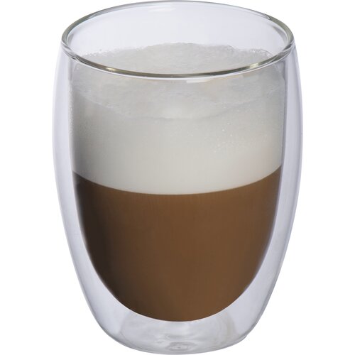 2er Set doppelwandige Cappuccinotassen, 2 x 350ml