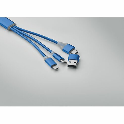 BLUE 4in1 Ladekabel Typ-C