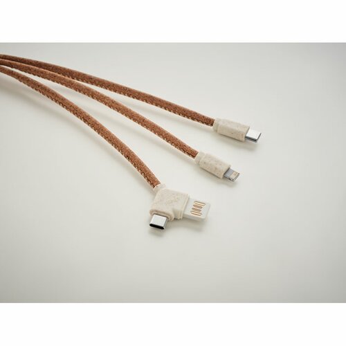 CABIE 3in1 Ladekabel Kork