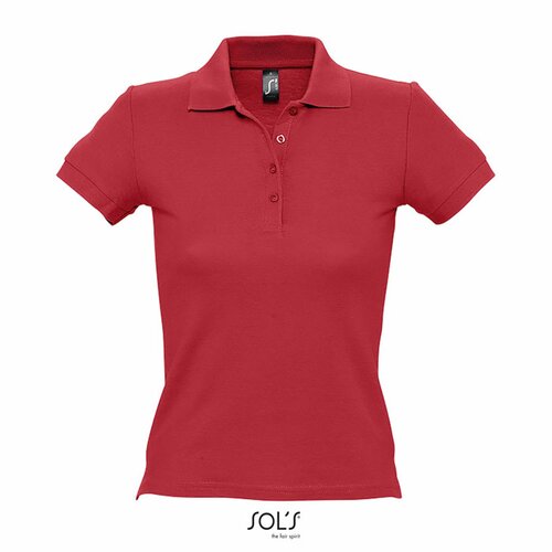 PEOPLE PEOPLE DAMEN POLO 210g