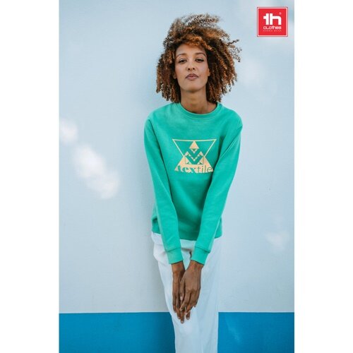 THC DELTA. Sweatshirt (unisex) aus Baumwolle und Polyester