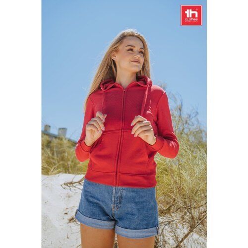 THC AMSTERDAM WOMEN. Sweatshirt für Frauen aus Baumwolle und Polyester