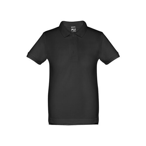 THC ADAM KIDS. Kurzärmeliges Baumwoll-Poloshirt für Kinder (unisex)