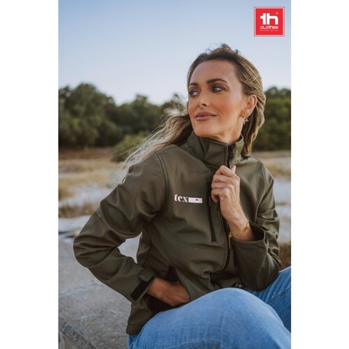 THC ZAGREB WOMEN. Gürtel-Softshell-Jacke für Damen