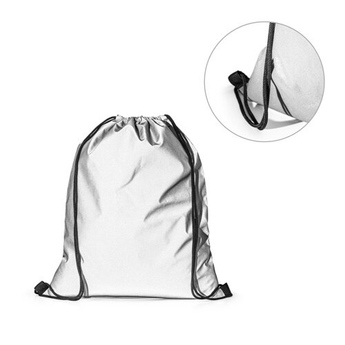 SYROS. Reflektierende Tasche aus Polyester (200 g/m²)