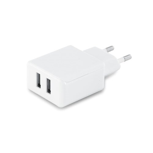 REDI. USB-Adapter aus ABS mit 2 Ausgängen