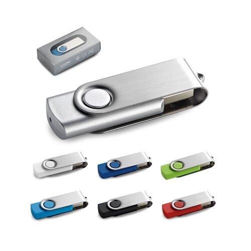 CLAUDIUS 4GB. USB-Stick 4 GB mit Metallclip