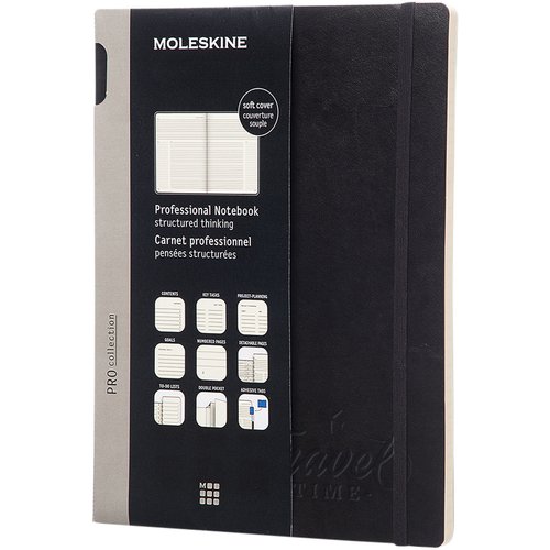 Moleskine Pro Softcover Notizbuch XL – liniert