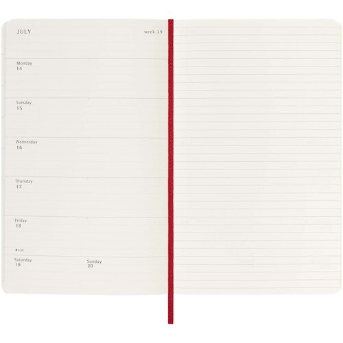 Moleskine Softcover 12 Monate Wochenkalender L