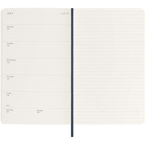 Moleskine Softcover 12 Monate Wochenkalender L