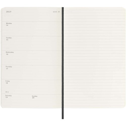 Moleskine Softcover 12 Monate Wochenkalender L