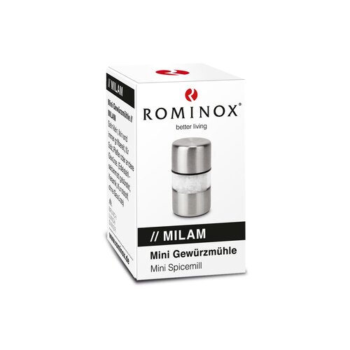 ROMINOX® Mini Salz- oder Pfeffermühle // Milam