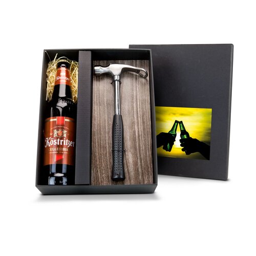 Geschenkset / Präsenteset: Feierabend-Hammer