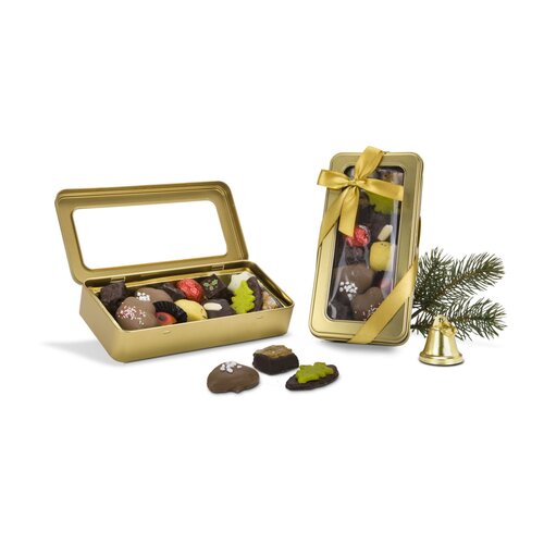 Geschenkartikel / Präsentartikel: Goldenes Adventsgebäck