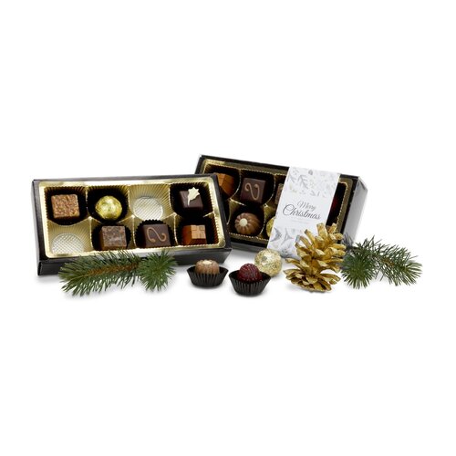 Geschenkset / Präsenteset: Pralinenschachtel Merry Christmas