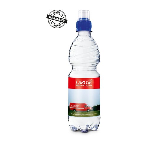 500 ml PromoWater mit Sportscap