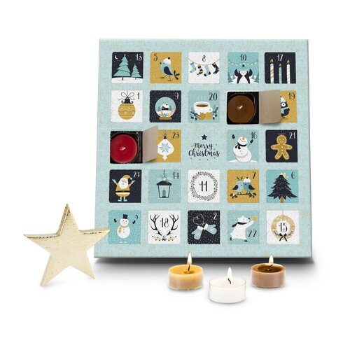 Geschenkartikel: Duftkerzen Adventskalender