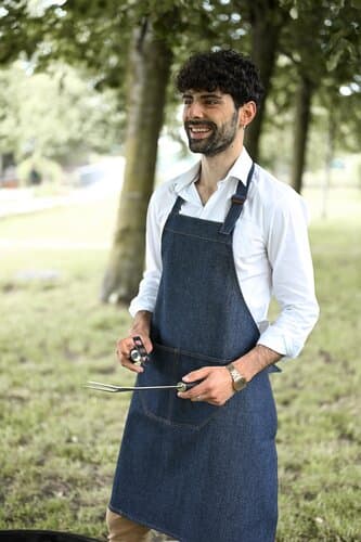 Denim Schürze 85x75 cm