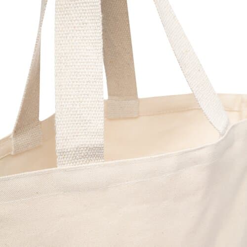 Baumwoll Shopper mit Jute Boden