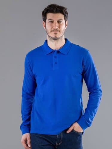 BS Evolution Langarm Polo, 180 gr/m²