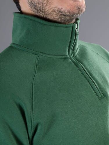 BS Sirio Pullover mit halbem Reißverschluss, 280 gr/m²