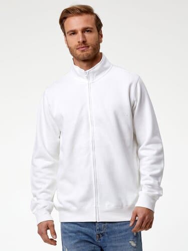 BS Harlem Pullover mit durchgehendem Reißverschluss, 280 gr/m²