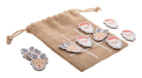 Juxo Weihnachtliches Tic-Tac-Toe Weihnachtsmann & Rentier