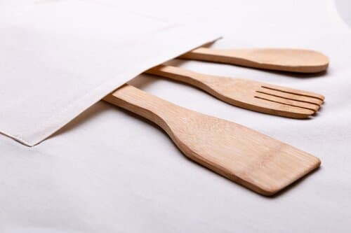 Crudo Baumwoll-Schürze