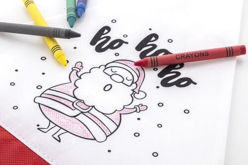 Julfar Hat Weihnachtsmütze zum Ausmalen