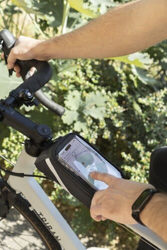 Velofon RPET-Fahrrad-Handyhaltertasche