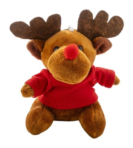 Julren Plüsch-Weihnachtsrentier-Schlüsselanhänger