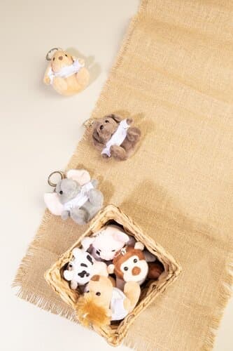 TrumpFob Plüsch-Elefanten-Schlüsselanhänger