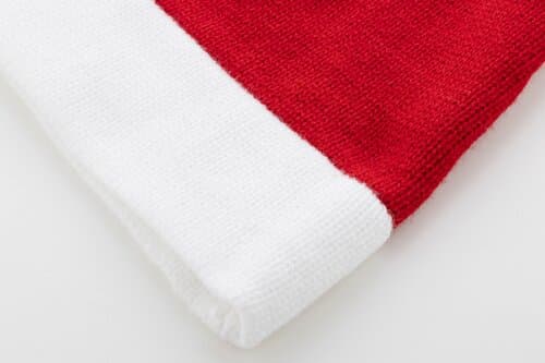 Babbo gestrickte Weihnachtsmütze