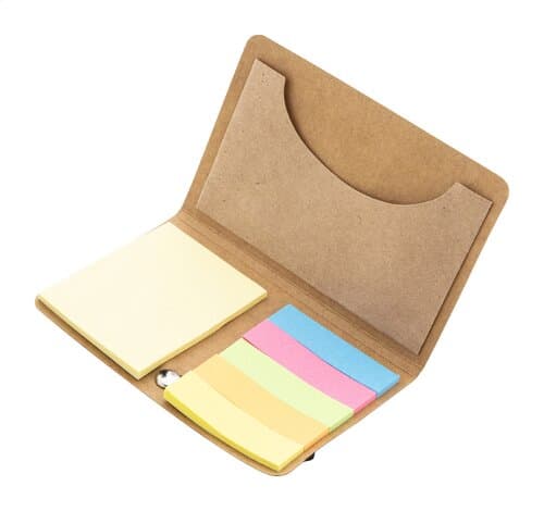 Cardnot Haftnotizblock mit Kartenfach