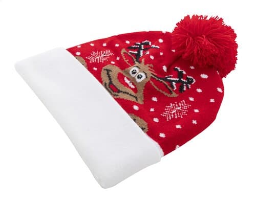 Norrsken Weihnachts-LED-Wintermütze, Rentier