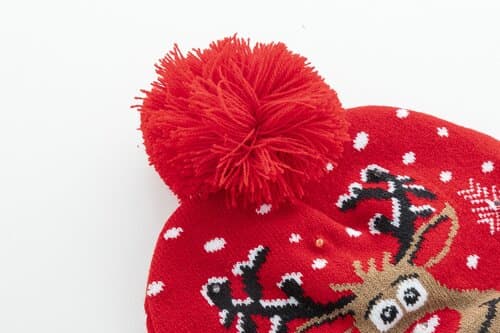 Norrsken Weihnachts-LED-Wintermütze, Rentier