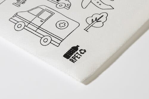 Gocolo RPET Stiftetasche zum Bemalen