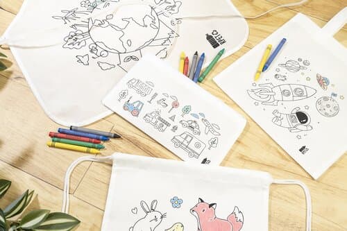 Ecolo RPET Kinderschürze zum Bemalen