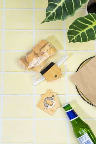 CasaClip Kühlschrankmagnet mit Notizklammer